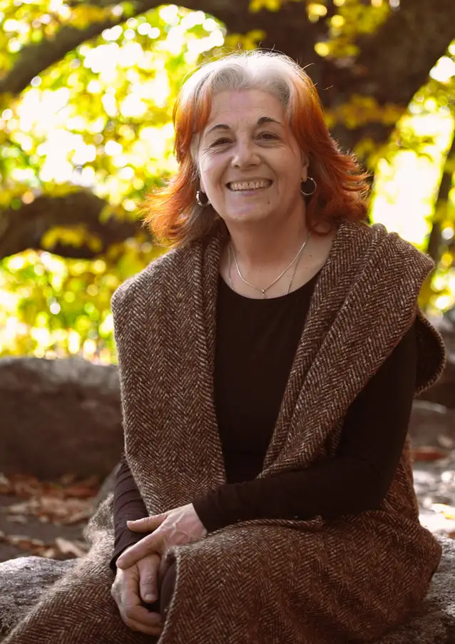 Mari Carmen, directora y profesora principal de Intercam Escuela de Idiomas en La Alpujarra, Granada.